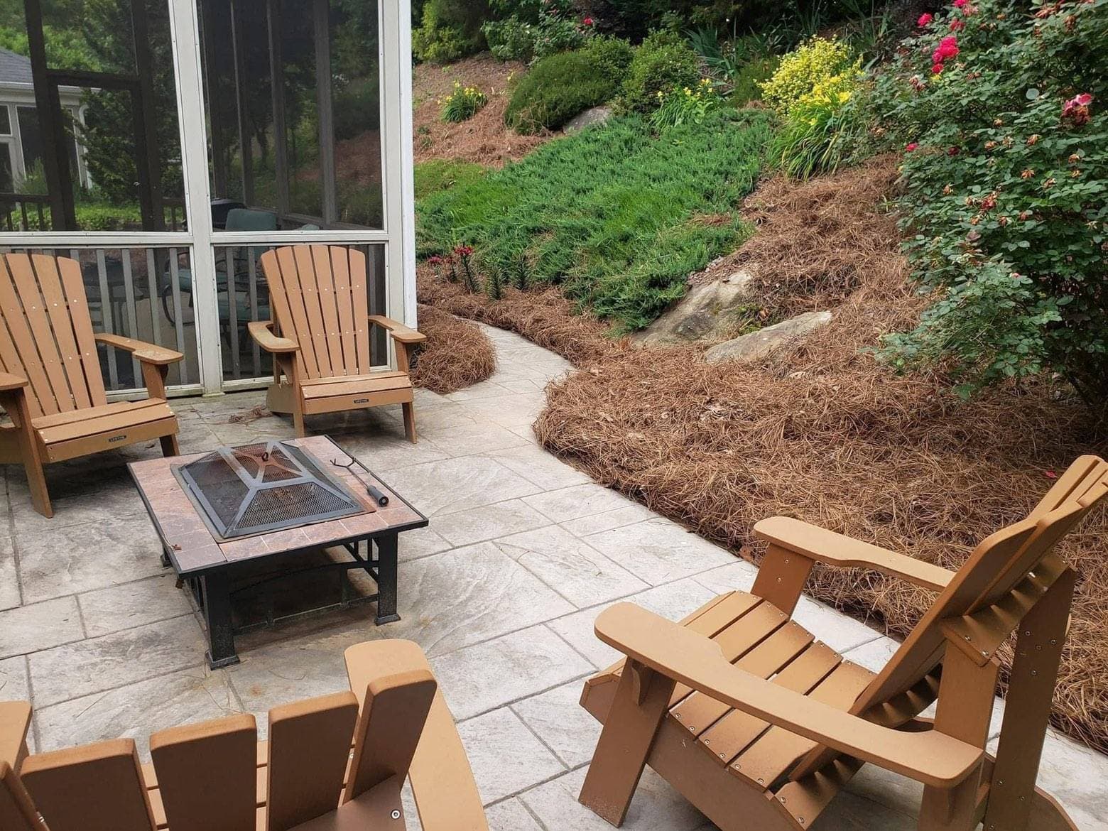 Pine Needle & Mulch Installation, Lexington NC area